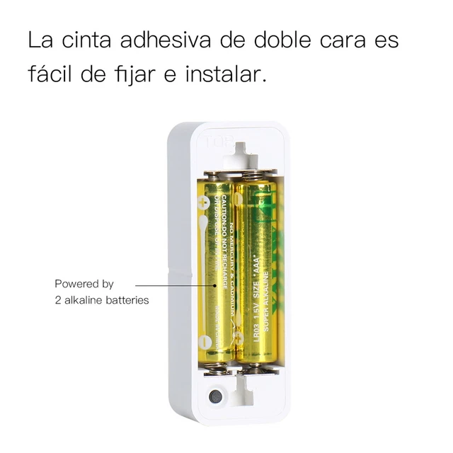 Cinta magnética de doble cara para puerta inteligente ZigBee diseño de tamaño razonable