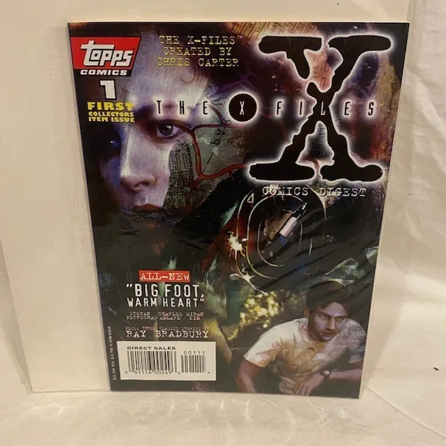 The X-Files Topps Comics - First Collectors Item Issue - Vol. 1 No. 1 - Dec 1995