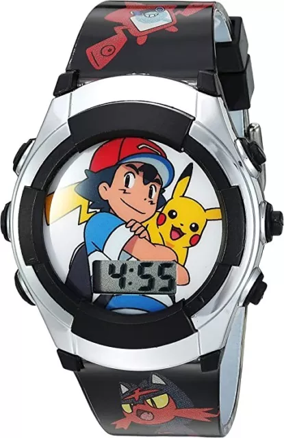 Orologio Accutime Bambini Pokemon/Sonic Digitale LCD Quarzo per Bambini, Ragazzi, Ragazze