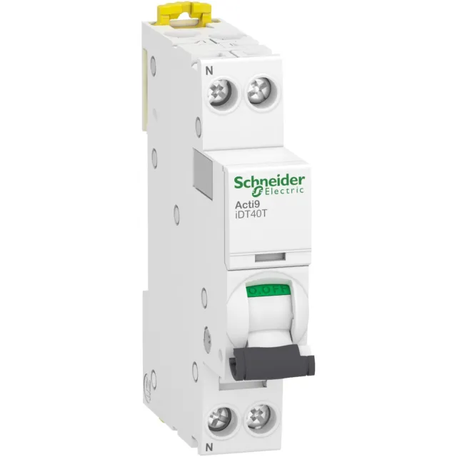 A9P22616 disjoncteur Schneider 16A - phase neutre 1P+N - courbe C - 4,5/6kA - À