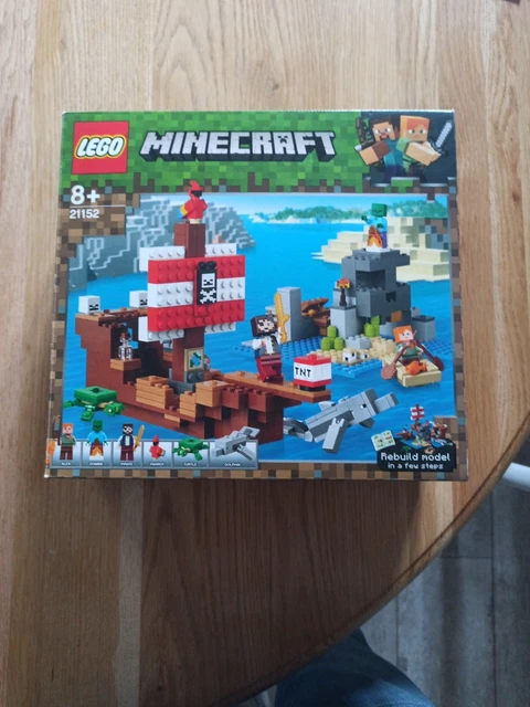 Lego Minecraft 21145 - Le Crâne Géant, Complet Avec Boîte (occasion)