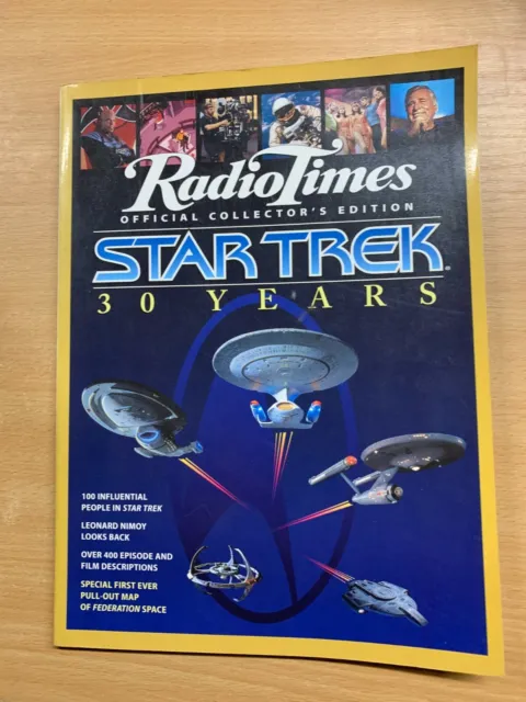 1996 RADIO TIMES Star Trek 30 Anni Anniversario Collectors Edizione Rivista (P4)