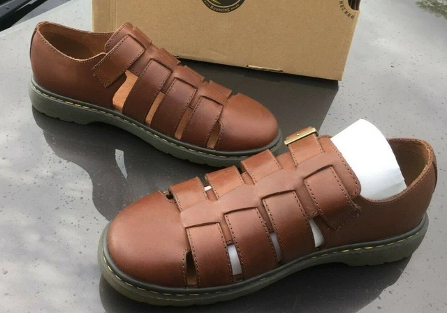 DR MARTENS FENTON tan brown westfield leather fisherman sandals UK 6 EU 39 109.00 PicClick UK