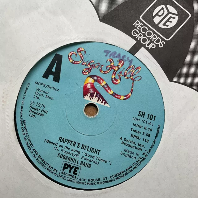 Sugarhill Gang - Rappers Delight - 1979 Sugarhill