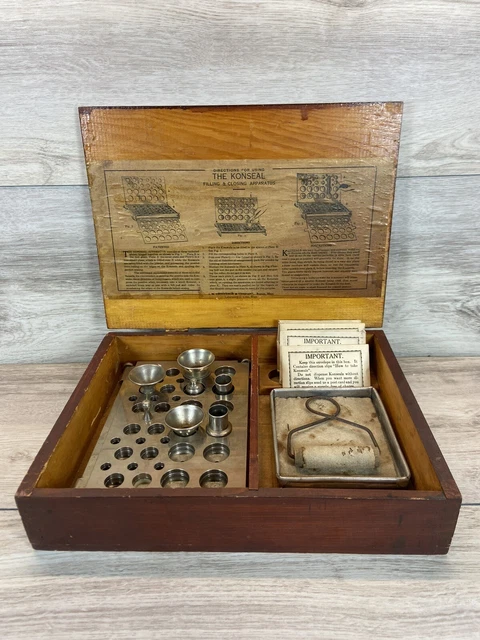 Antique Circa 1910's The Konseal Filling & Closing Apparatus JM Grosvenor & Co⭐️