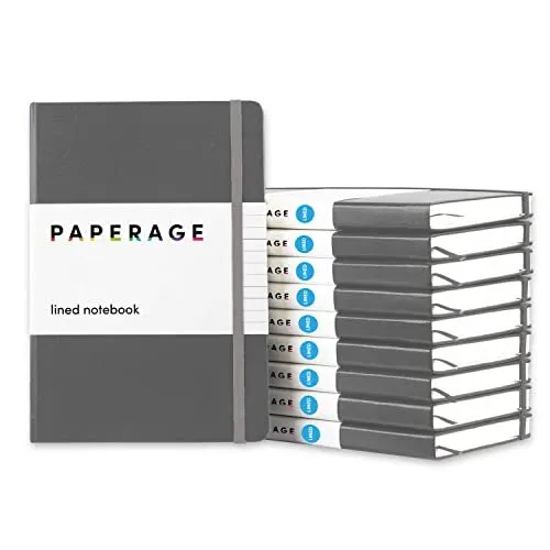 https://www.picclickimg.com/yRUAAOSwGoZllXaS/PAPERAGE-Lined-Journal-Notebooks-10-Pack-Dark-Grey.webp