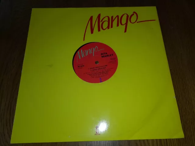 Rita Bob Marley Good Girl Culture  Reggae  12 Inch Single Play Tested Vinyl  vgc