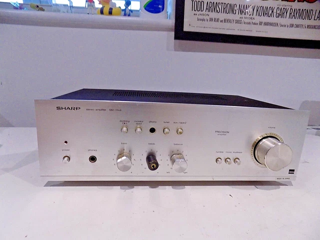 SHARP SM-1144H STEREO Amplifier Amp Sold as SPARES/PARTS £31.09 ...