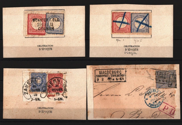 Timbres Allemagne ,Germany  Stamps Oblitération D Époque