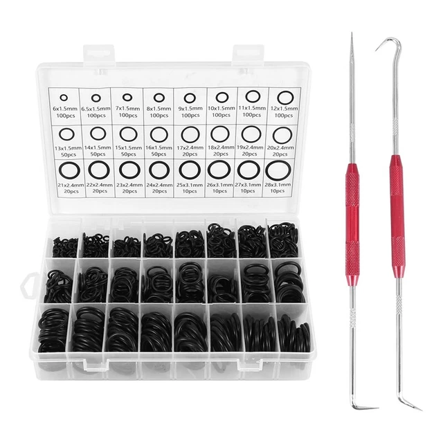 Set O 1200 pz gomma nitrilica con attrezzi a gancio anelli di tenuta NBR guarnizione ornamento OiD9I1