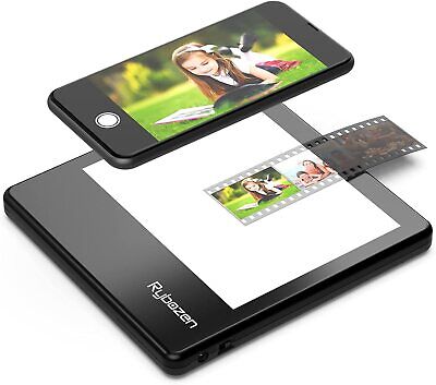Ultra-Thin Portable Slide Scanner 5 x 4 Inches LED Light Panel Negatives Film