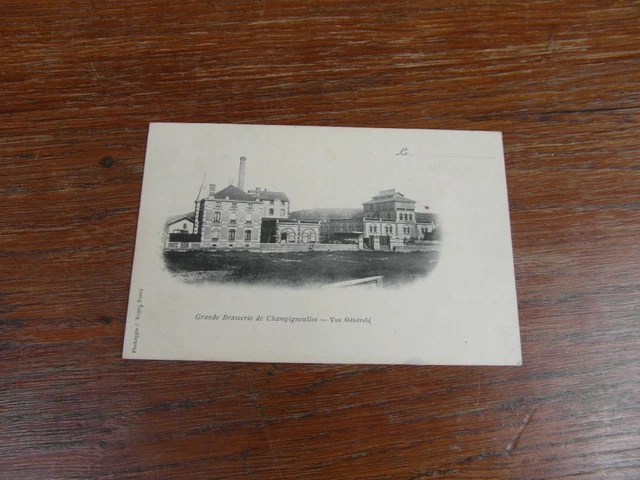 CPA ANTIQUE POSTCARD: BREWERY CHAMPIGNEULLES 54 GENERAL VIEW v. 1895