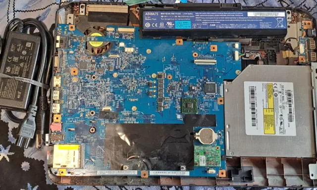 Gateway ms2285 Parts Motherboard sjv50 tr RAM Charger Battery WiFi Screws DVD