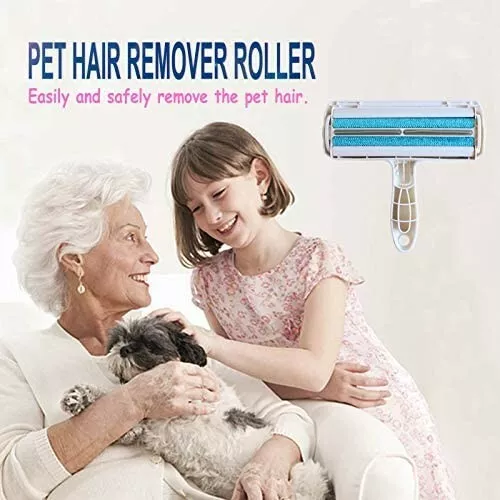Pet Hair Lint Remover Roller Dog Cat Cleaning Brush Reusable Sofa Carpet Clothes