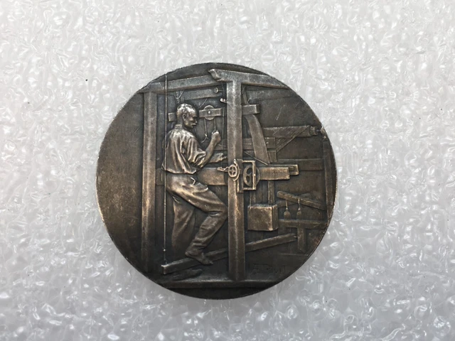 ANCIENNE MÉDAILLE GALLIENI Joseph Paris 1914-1916 Jusqu´au bout signée