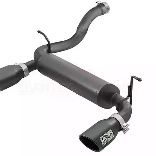 aFe Power Axle-Back Exhaust System MACH Force XP fits Jeep Wrangler JL 2018-2021