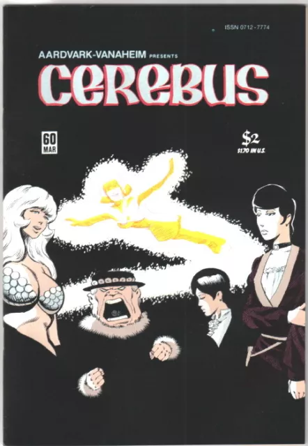 Cerebus the Aardvark Comic Book #60 AV 1984 NEAR MINT NEW UNREAD