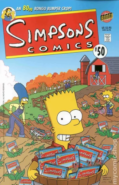 Simpsons Comics #50 VF 2000 Stock Image