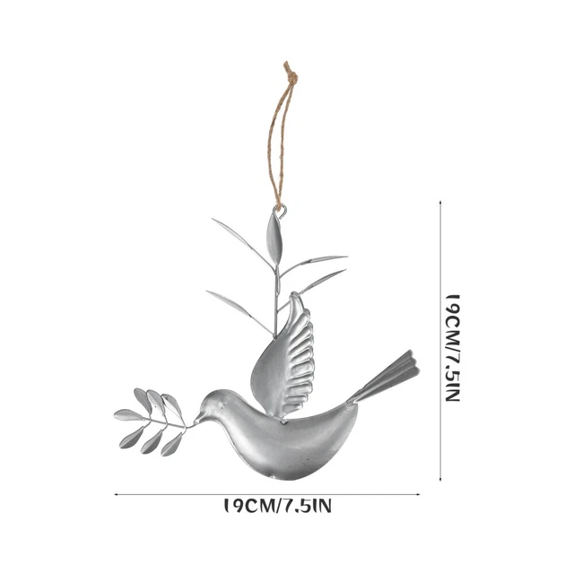Dekorative Gefälschte Tauben Metall Vogel Wand Kunst 3d Fliegen Vögel 3