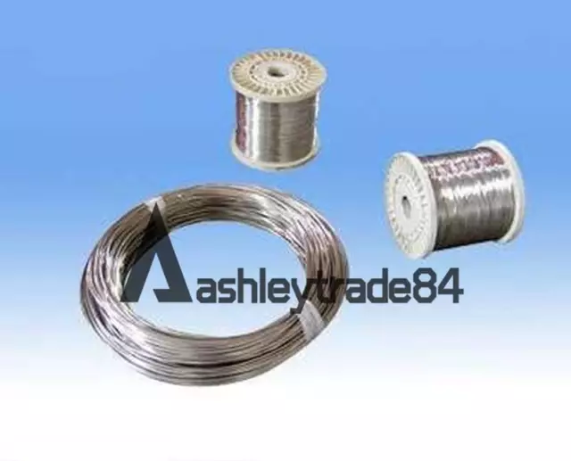 2m = 6.6 FT Titanium Ti Wire Grade 1 One GR1 Diameter 0.2mm