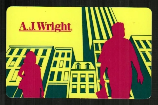 A.J. WRIGHT City Shoppers 2008 Gift Card ( $0 )
