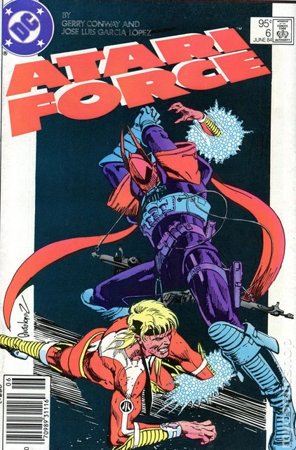 Atari Force Canadian Price Variant #6 FN 1984 Stock Image