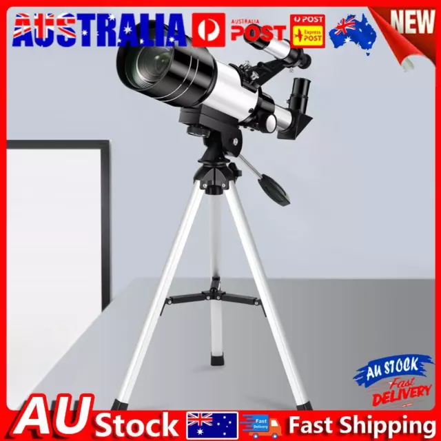 Durable Travel Telescope 70mm Aperture Refractor Astronomy Beginners Gifts