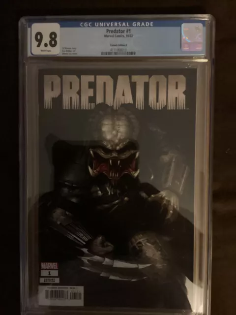Predator #1 Marvel Comics 2022 Inhyuk Variant Cover B graded CGC 9.8 NM/MT