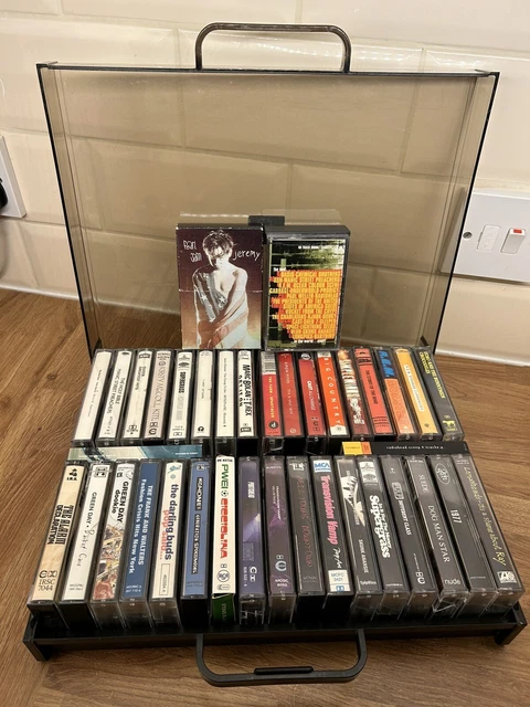 Indie Music Cassette Tape Bundle Joblot With Case