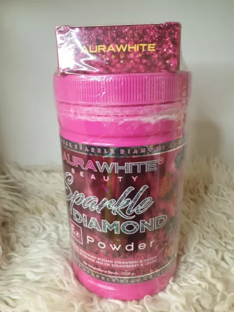 AURAWHITE Sparkle Diamond Powder 1000g Blanchissant Detox