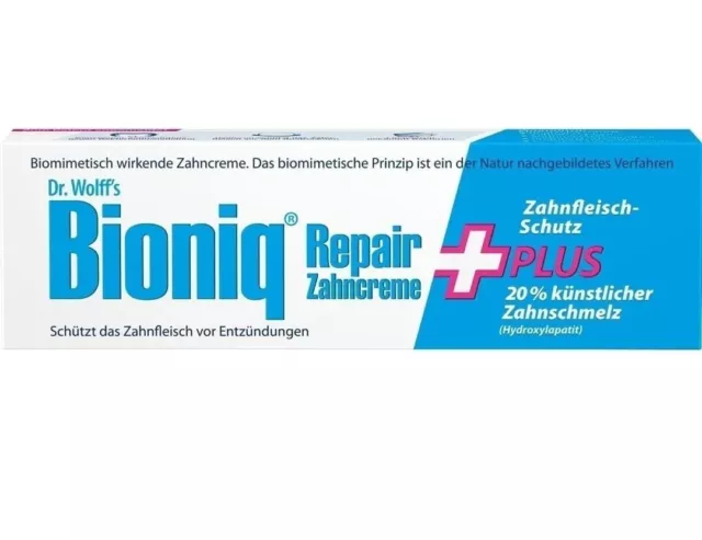 Bioniq Repair-plus .zahncreme 8x75ml