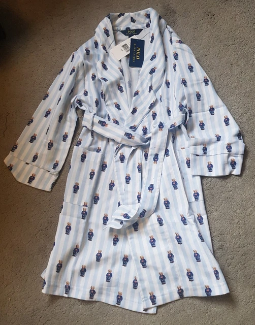 Abito leggero Ralph Lauren polo orso abito età 6-7 anni nuovo con etichette