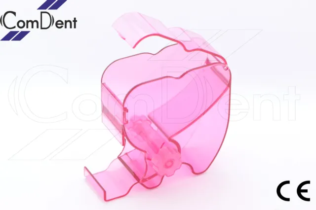 Dental One Touch Cotton Wool Roll Holder Dispenser Rolling Type Pink Color CE