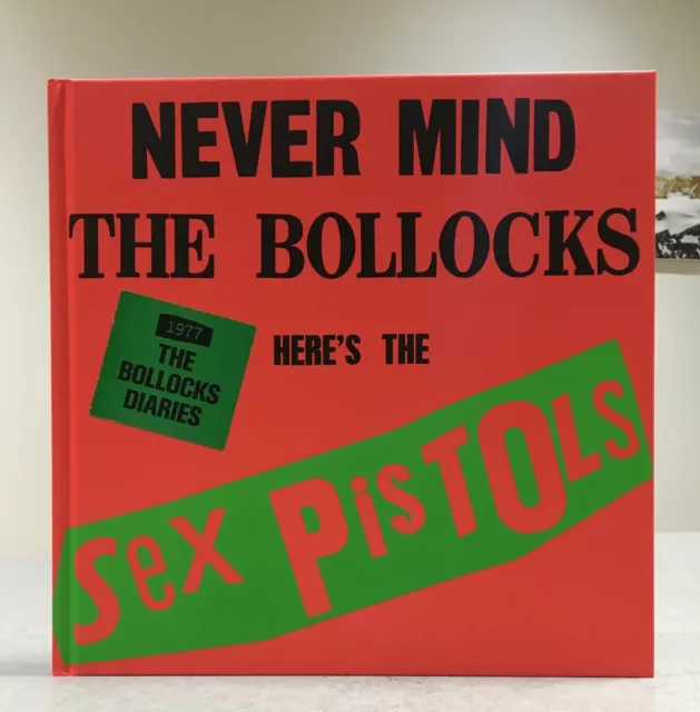 The Sex Pistols Never Mind The Bollocks Book SIGNED by John Lydon Johnny Rotten 3