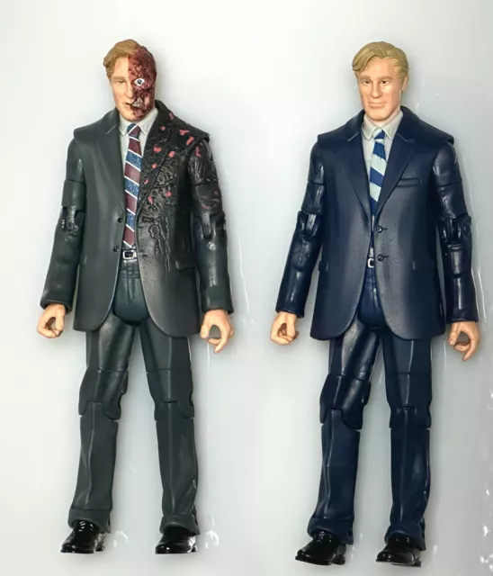 DC Movie Masters Batman The Dark Knight TWO-FACE Harvey Dent 6” Mattel 2008