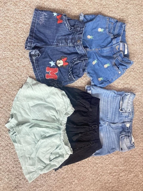 girls shorts bundle 5-6