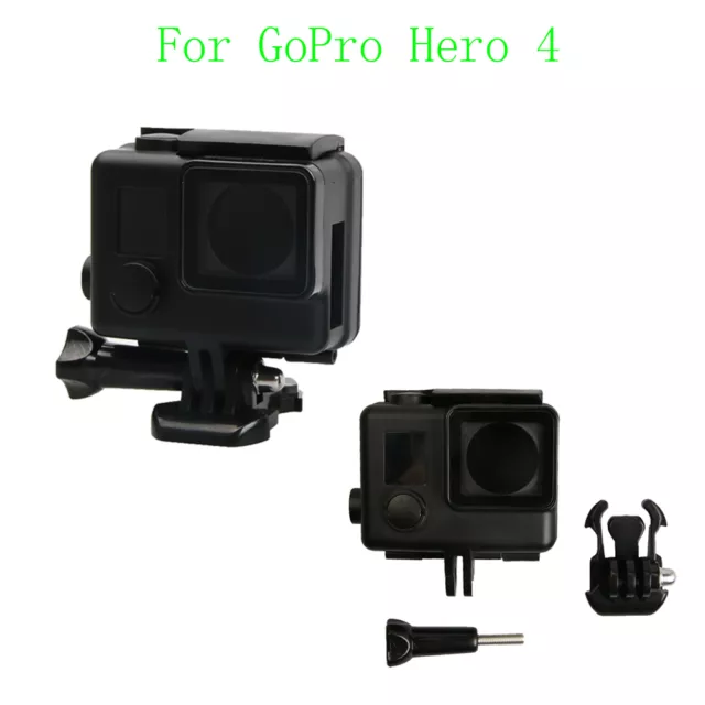 Side Open Housing Protective Shell Hard Case Cover For GoPro Hero 4 Camera TR