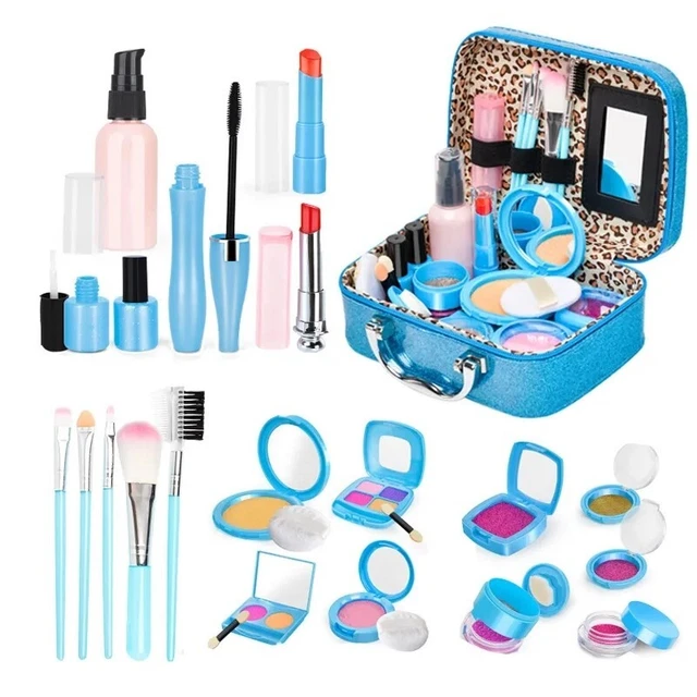 Kinder Make-up Sets für Mädchen, waschbar Kinder Make-up Kit Mädchen Spielzeug, Make-up