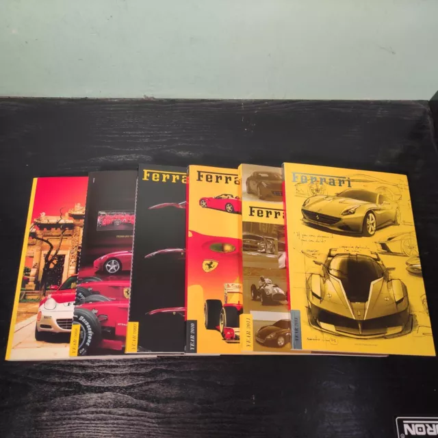 Ferrari Annuario Yearbook Collection 6 Libri