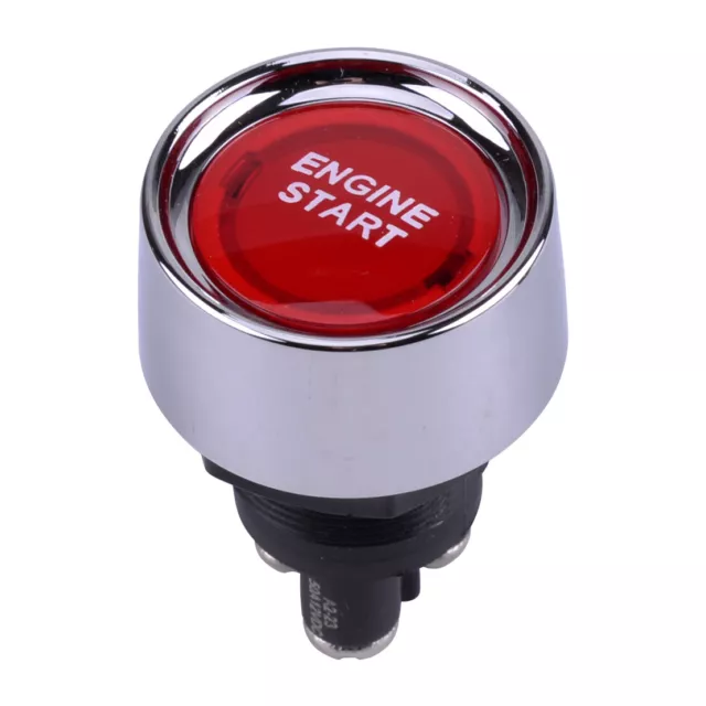 Red Universal 12V Rcaing Car Illuminated Engine Start Switch Push Button m