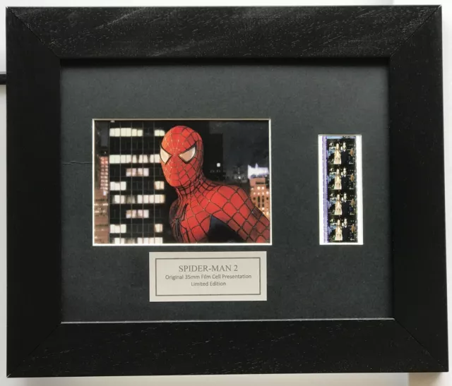 Spiderman 2 Original 35mm Film Cell Memorabilia*