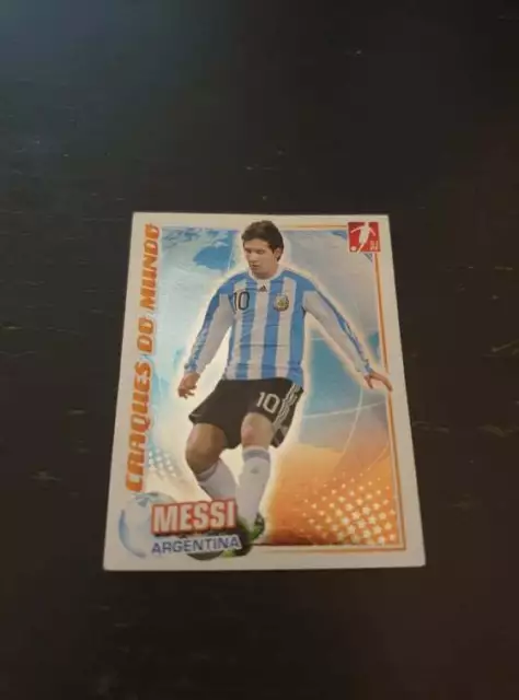 Lionel Messi Argentina - Panini Futebol 2010/11 #352 Mint