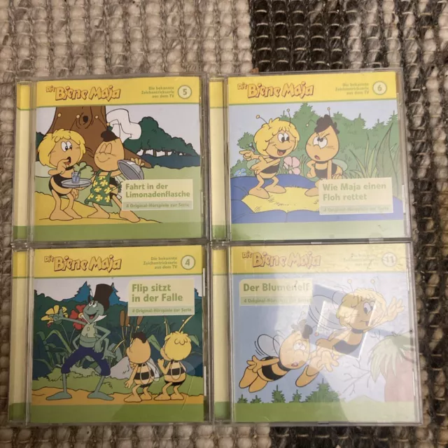 die biene maja - 4 Hörspiel CDs für Kinder - Hörspiel Zur Tv Serie - Biene Maja