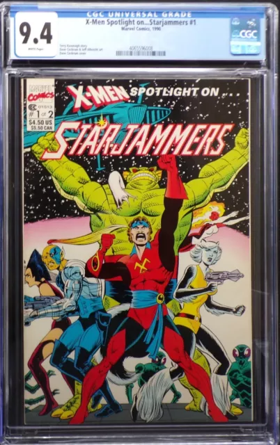 X-Men Spotlight on Starjammers #1 - cgc 9.4 (1990)