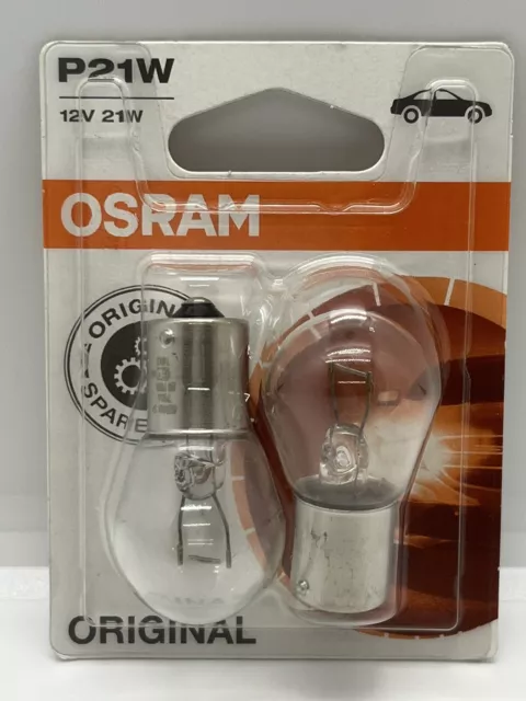 OSRAM P21W 382 Brake Stop & Tail Indicator  Reverse Fog Light Car Bulbs 12V 21W