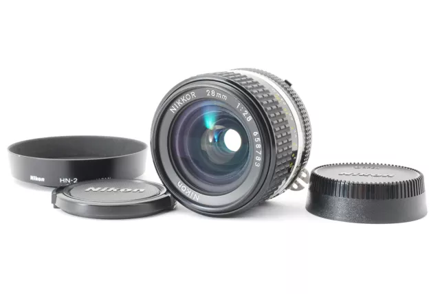 【MINT++】Nikon Ai-s AIS Nikkor 28mm F/2.8 Wide Angle Manual Focus Lens From Japan