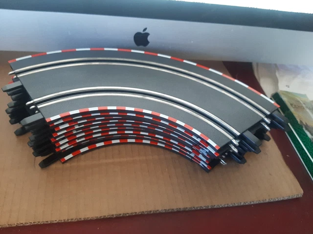 Lot De 5 Rails courbes carrera Go TBE