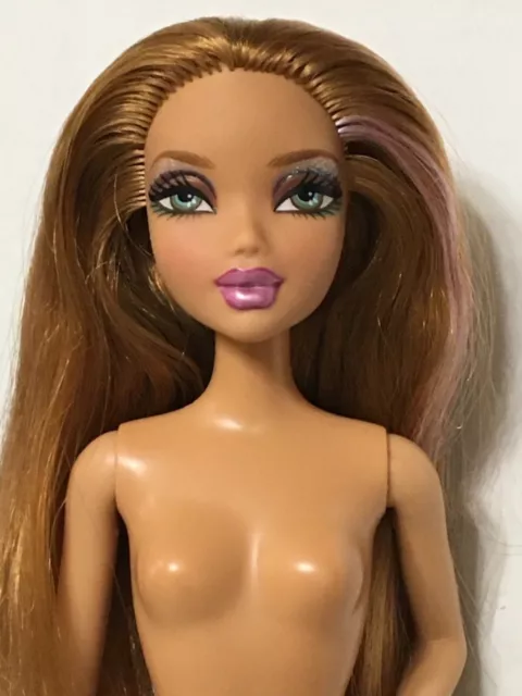 Barbie My Scene Karaoke Divas Nia Doll Strawberry Blonde Highlighted Hair Rare