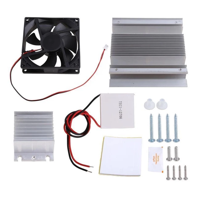 for  12V Peltier Semiconductor Air cooling Device Radiator Thermoelectric Cool