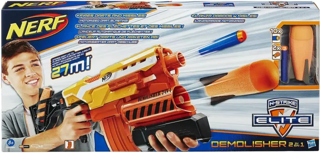 Hasbro A8494 Nerf Elite Demolisher 2 in 1